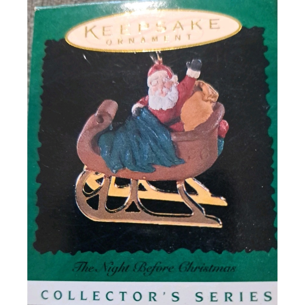 Lot Of 15 Hallmark Keepsake Ornaments Santa's Tractots Wildlife Loony Tunes Bell - Picture 2 of 16